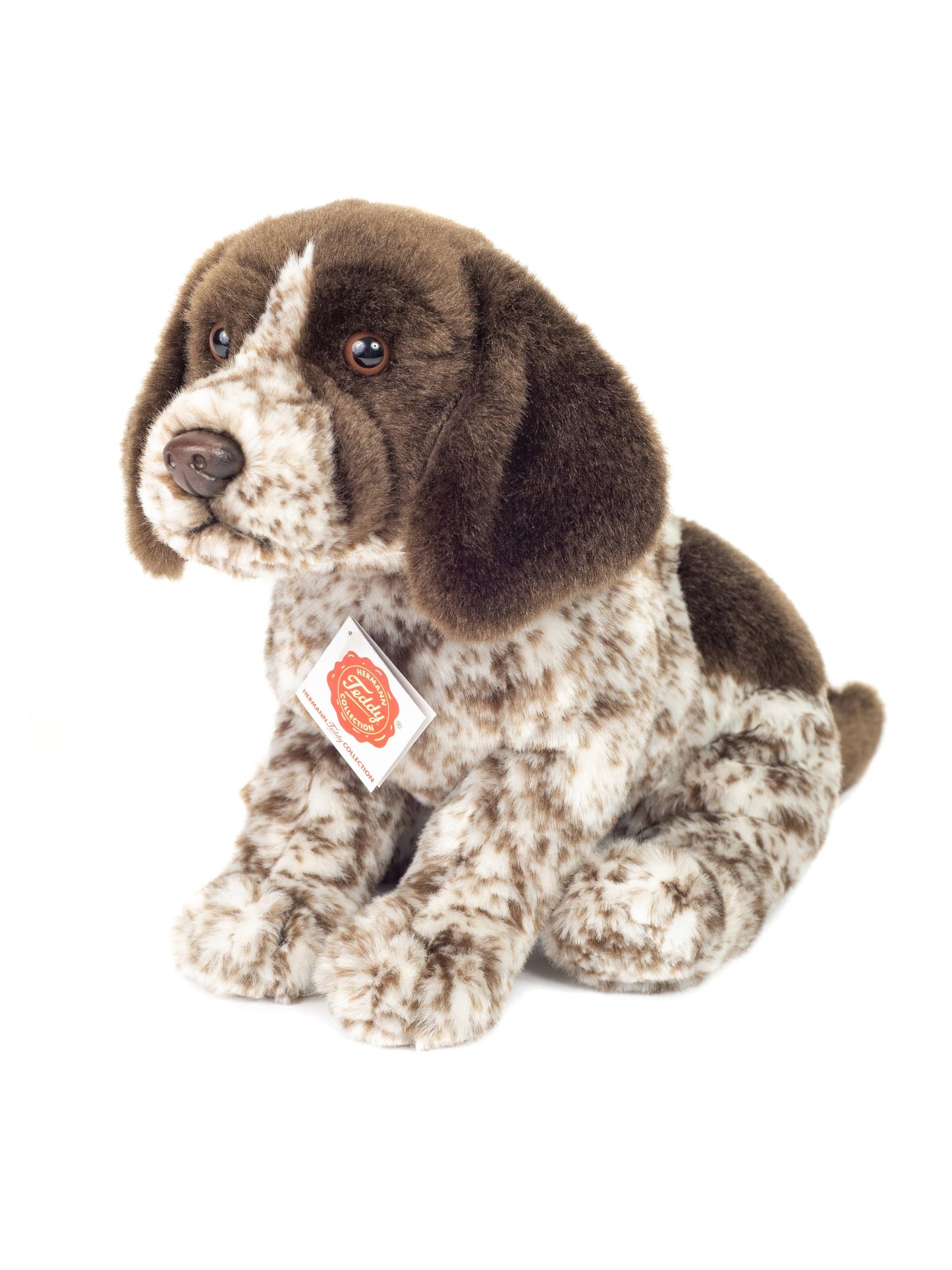 German Wirehaired Puppy, 30 cm, Realistic Plush Toy