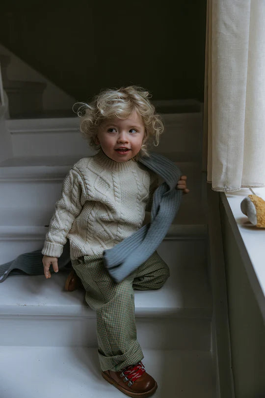 Sweater, Aran, Natural