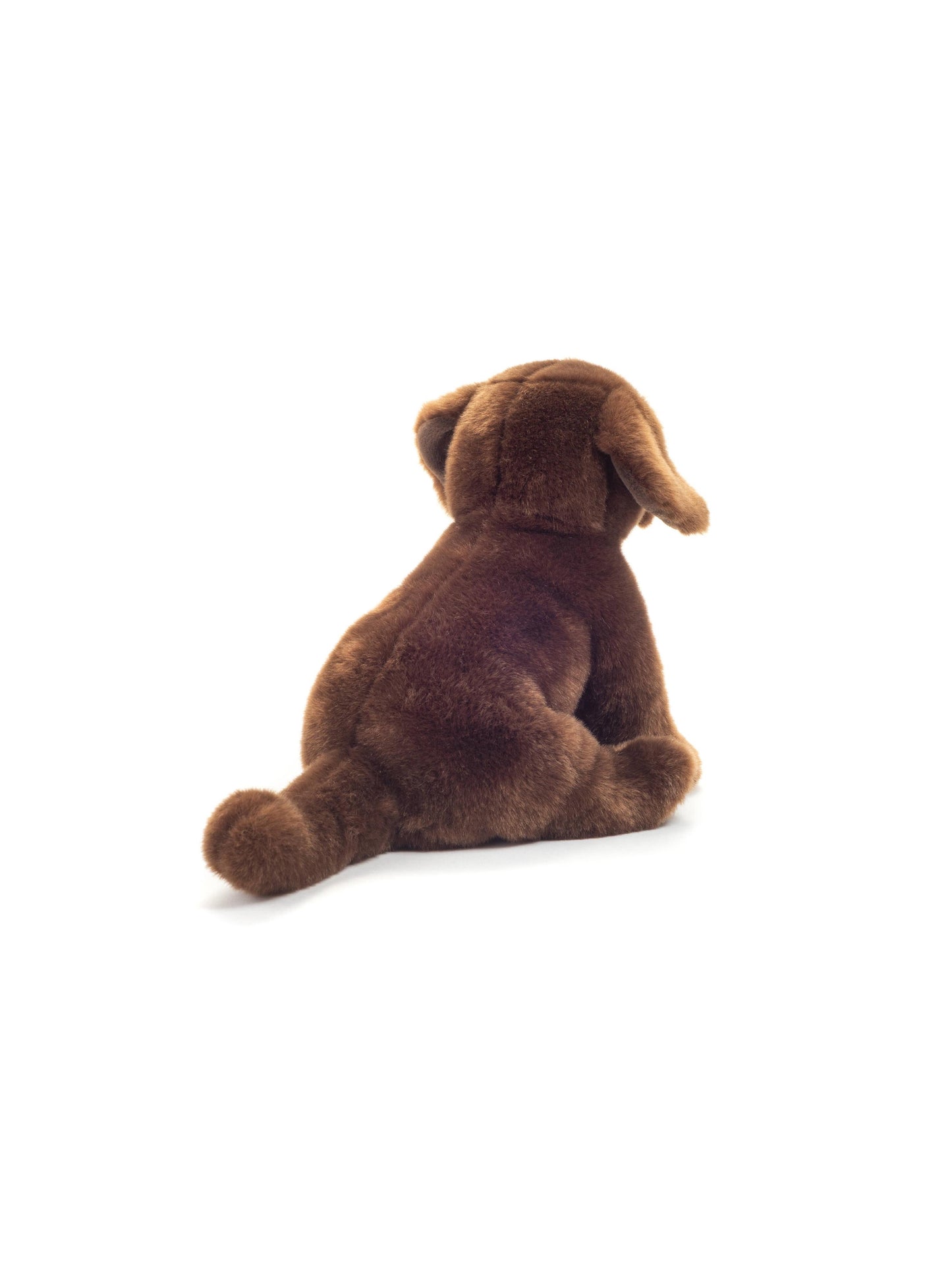 Labrador, Sitting Dark Brown, 25 cm