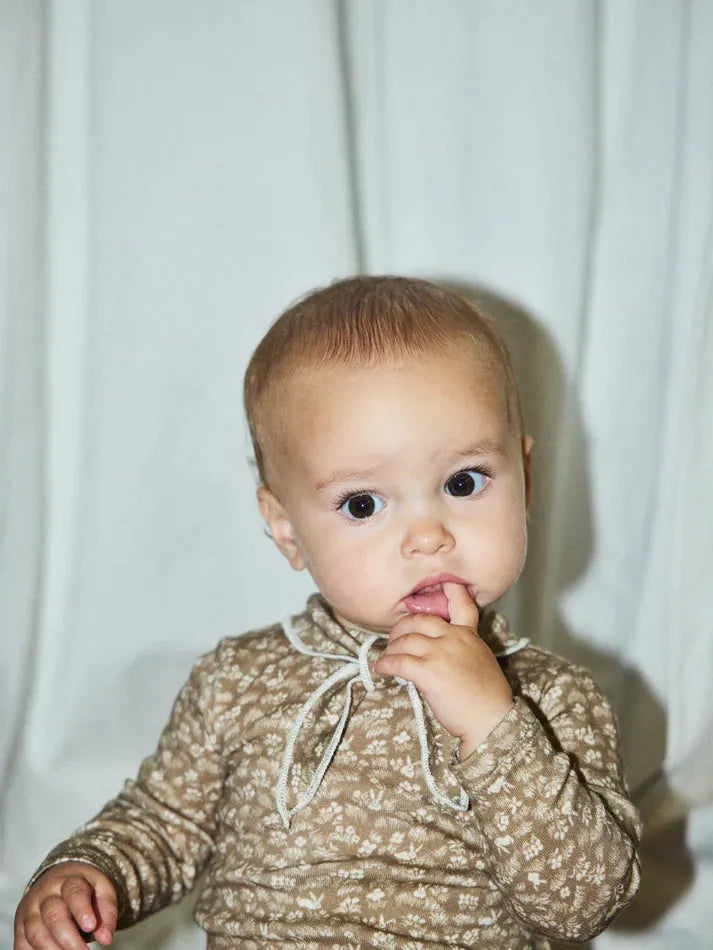 Scout Onesie, Kelp Bunny Meadow