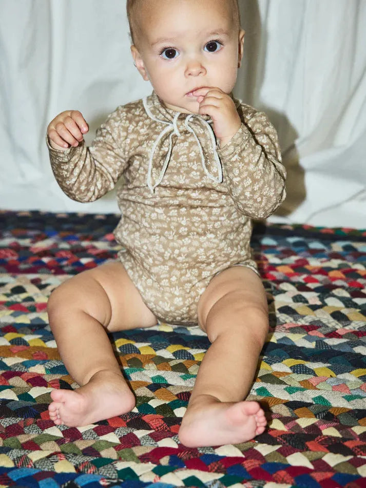 Scout Onesie, Kelp Bunny Meadow