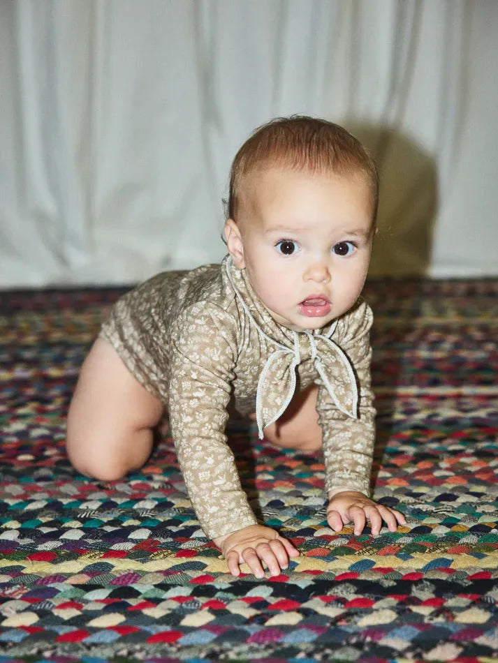 Scout Onesie, Kelp Bunny Meadow