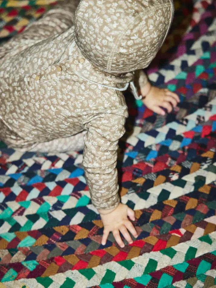 Scout Onesie, Kelp Bunny Meadow