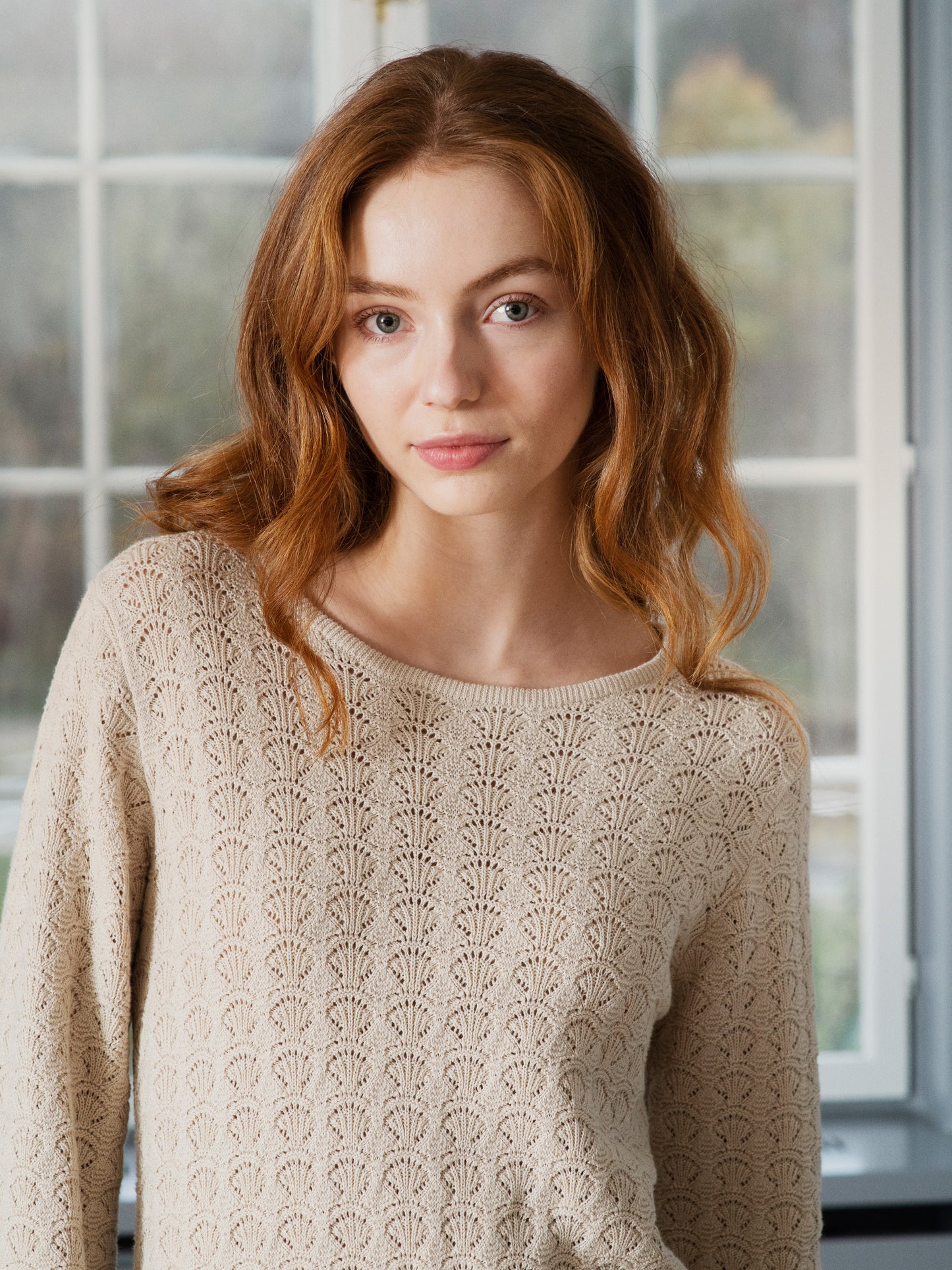 Texture Dress, Oyster