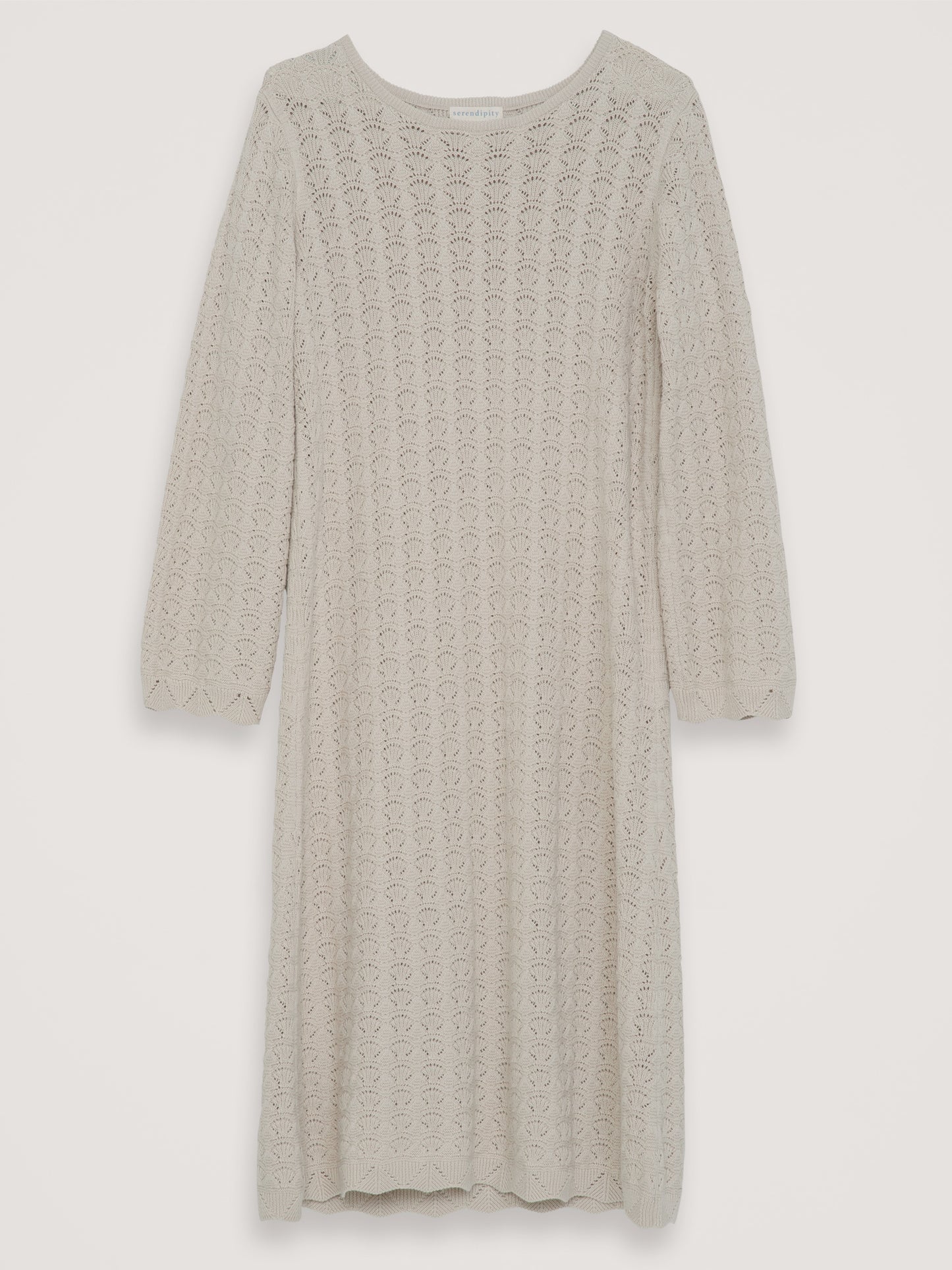 Texture Dress, Oyster