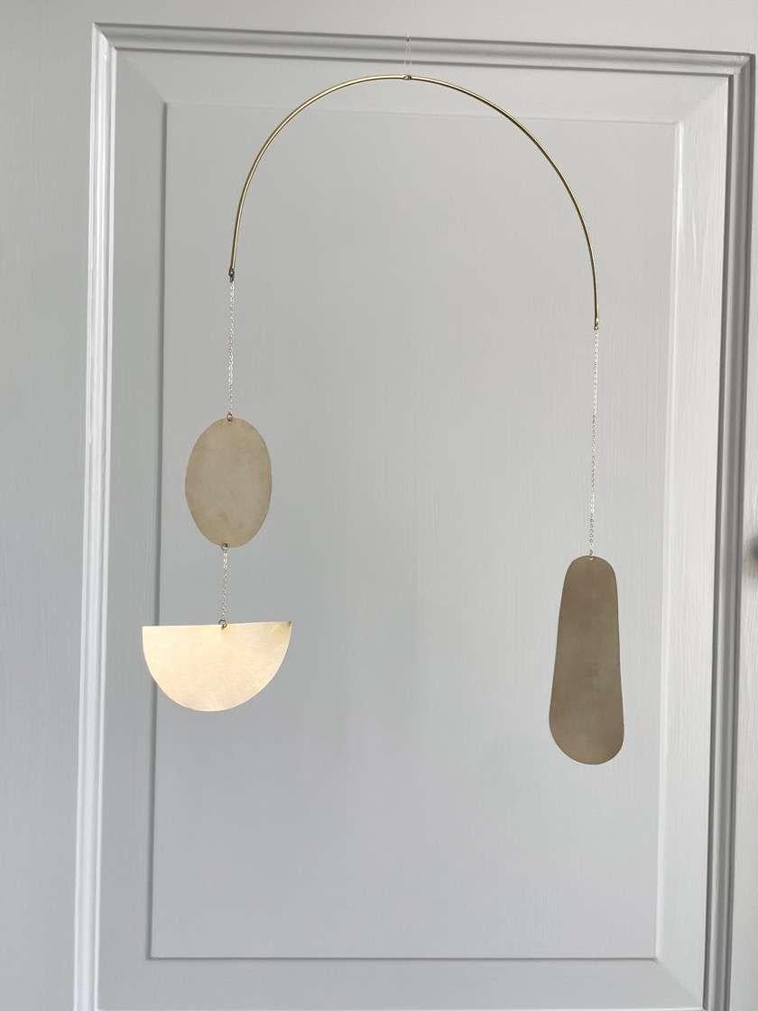 #2 Kinetic Brass Mobile