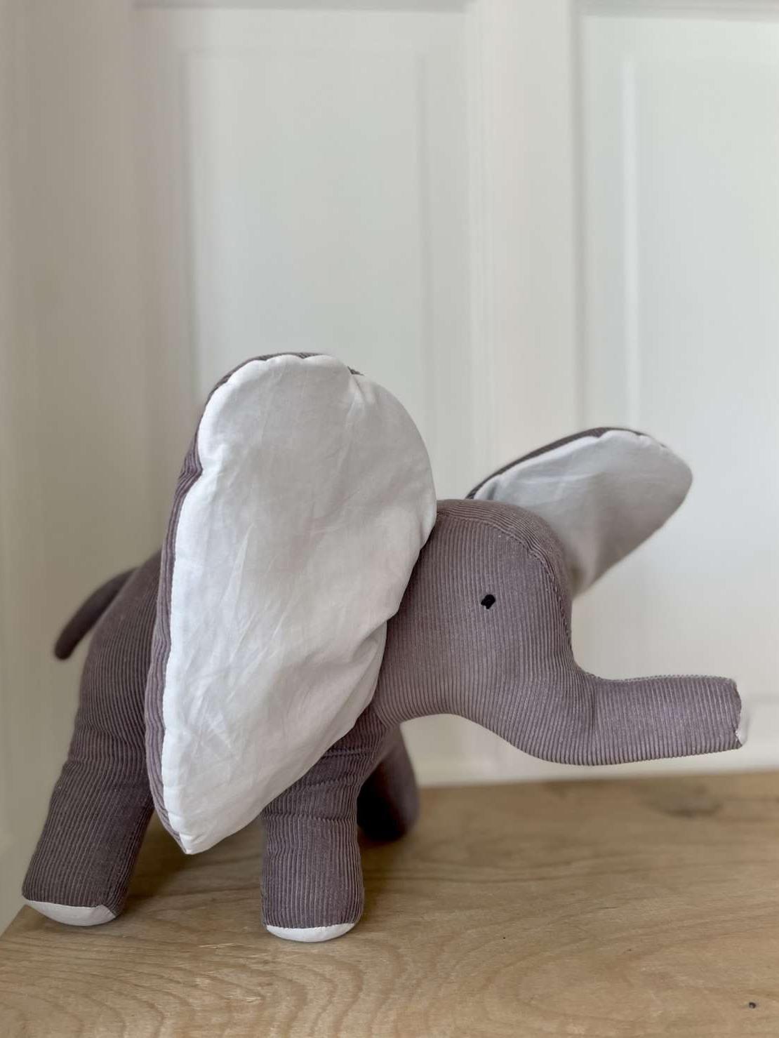 Elephant Teddy, Grey