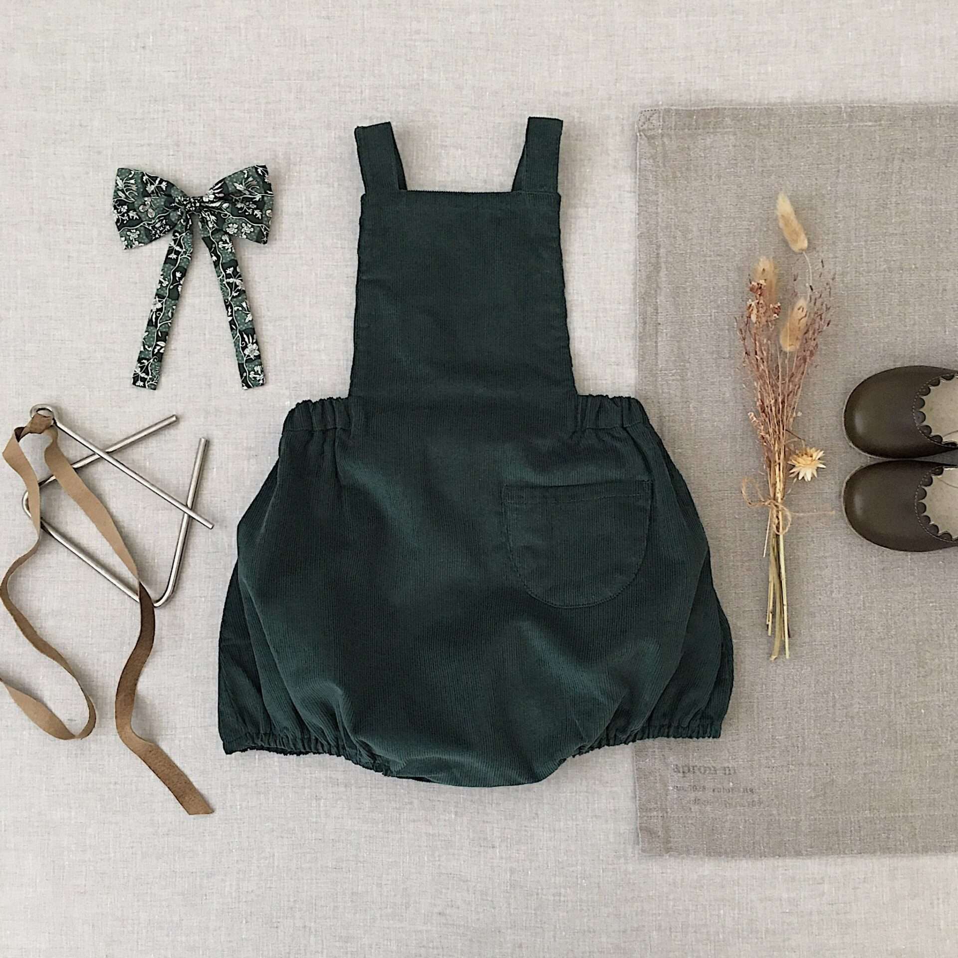 Soor Ploom, Oona Romper, Evergreen