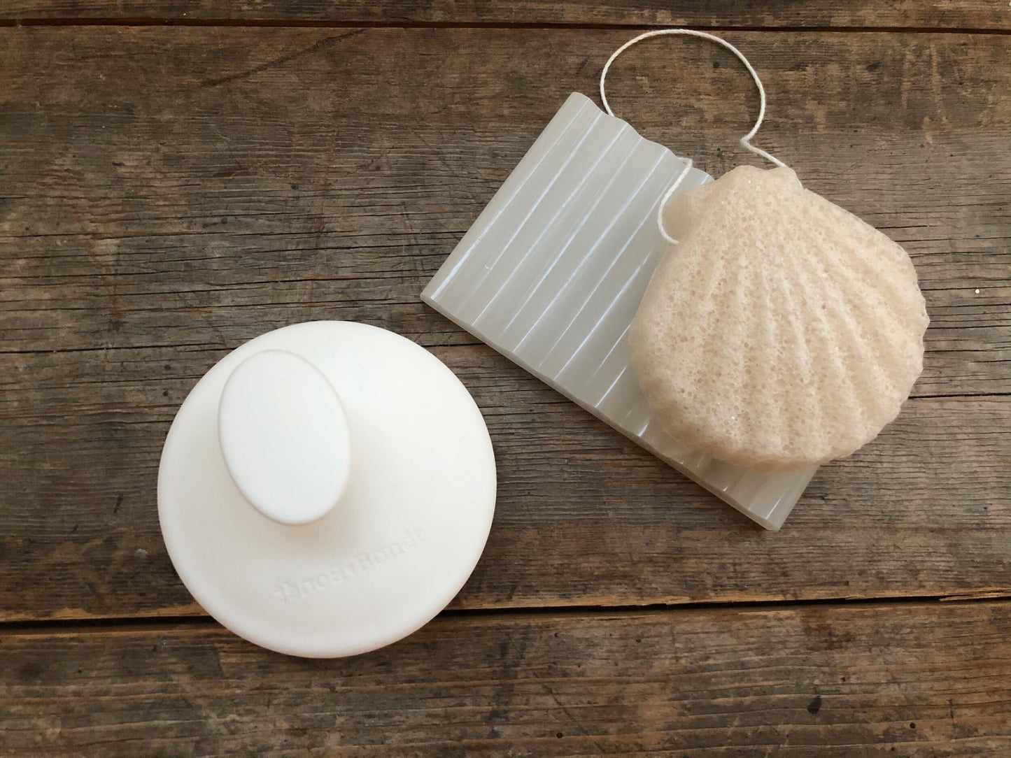 Bonet et Bonet, Onyx Soap Dish, White Onyx