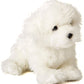 Maltese Dog Plush, 26 cm, Super Soft & Recycled Filling