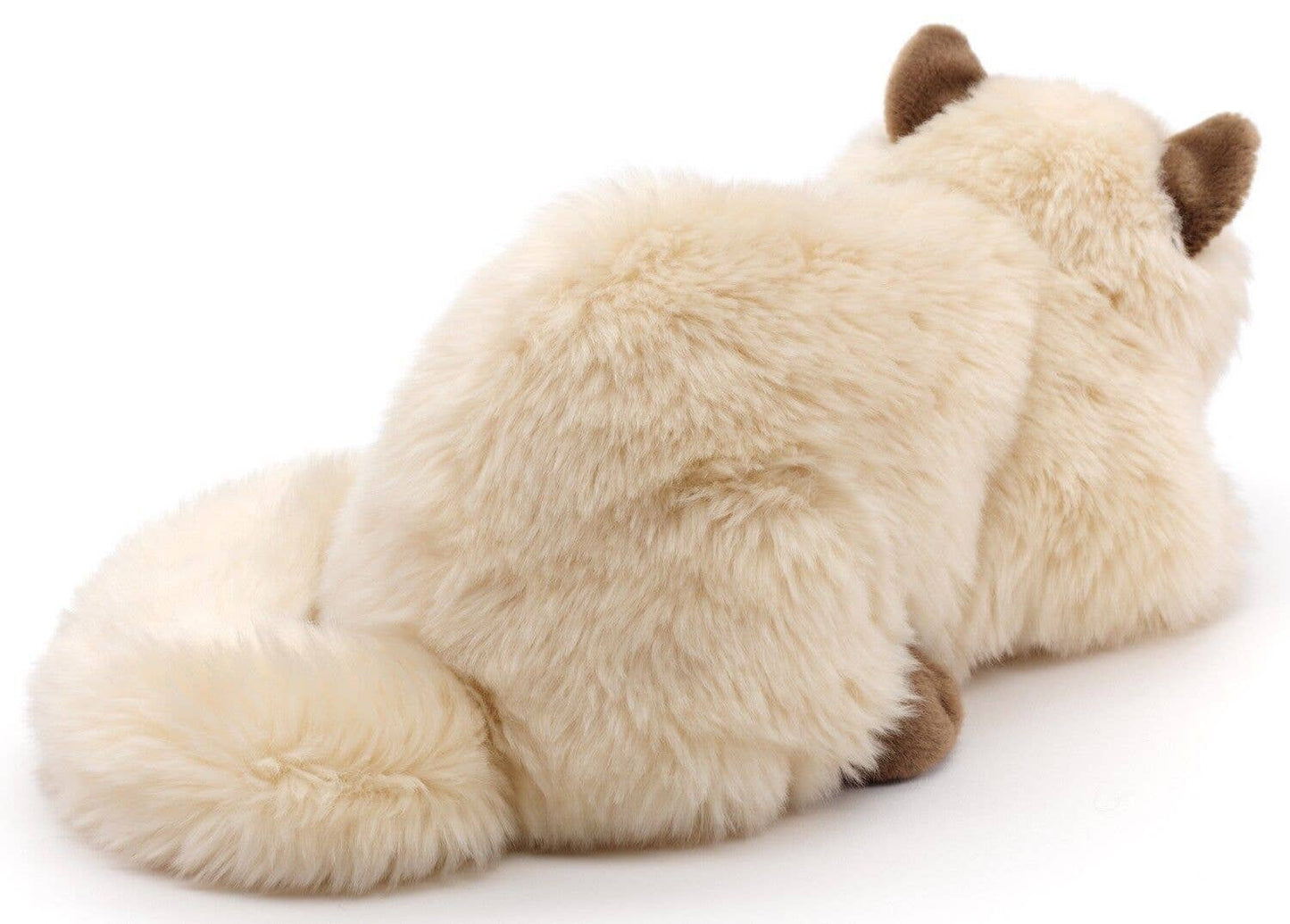 Persian Cat Plush, Beige, Lying, 31 cm, Super Soft & Recycled Filling