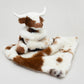 Texas Longhorn Highland Cow, Soft Toy Soother Comforter, 29cm