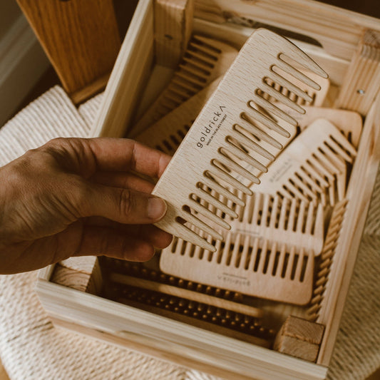 Wooden Hair Comb