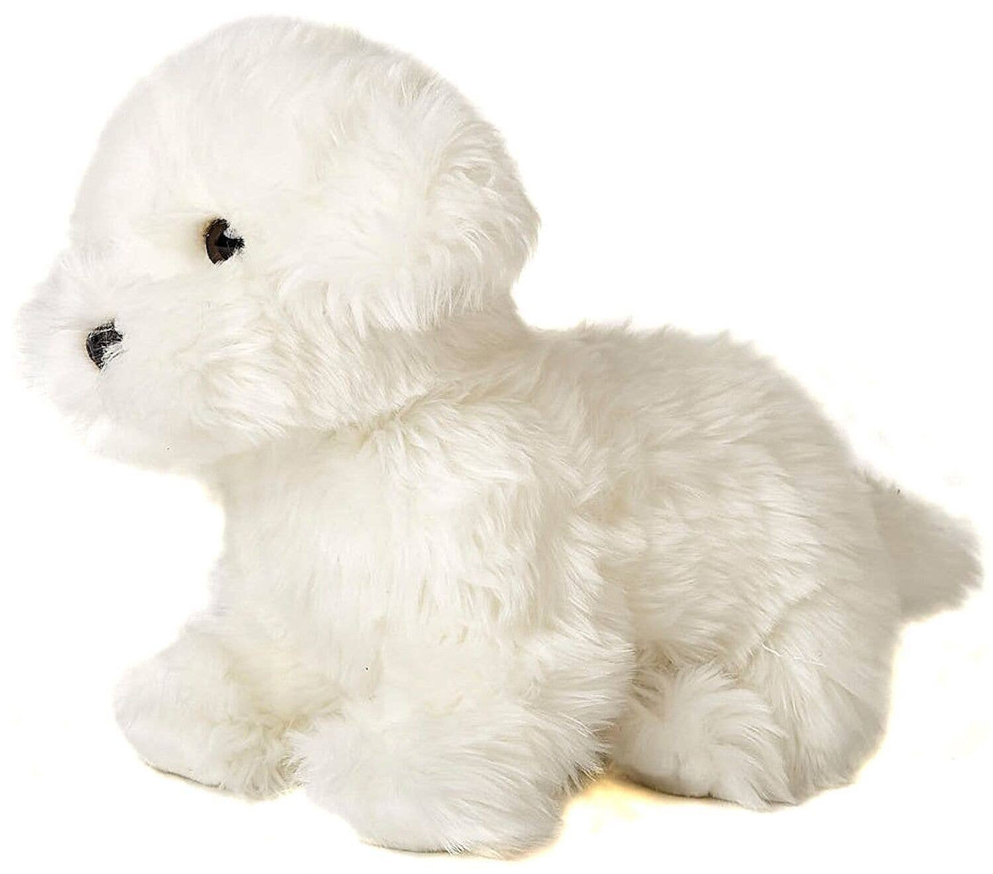 Maltese Dog Plush, 26 cm, Super Soft & Recycled Filling