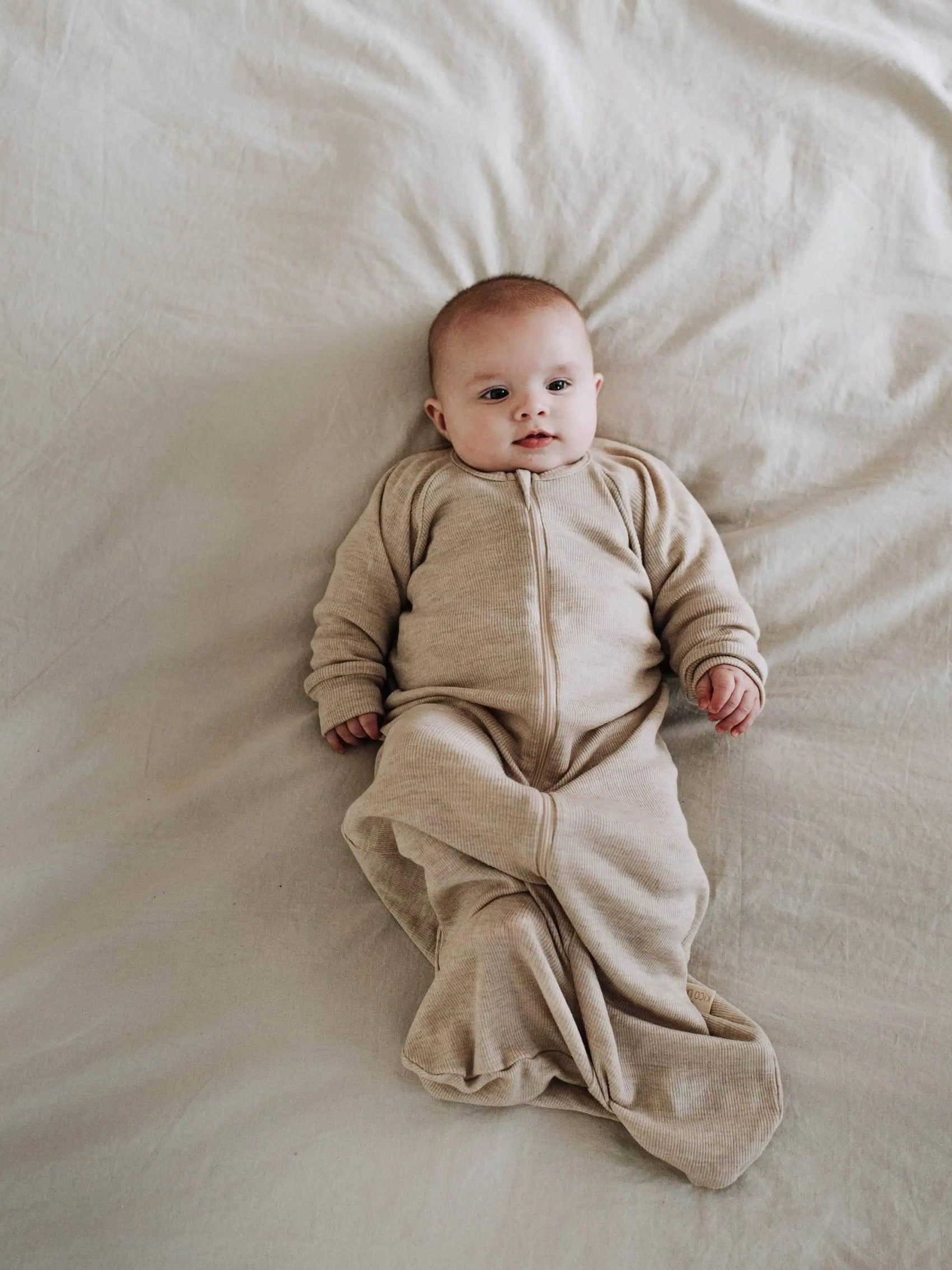 Baby sleeping bag - Merino wool