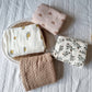 Hydrophilic cloth XL - Soft brown with dots 130x110cm