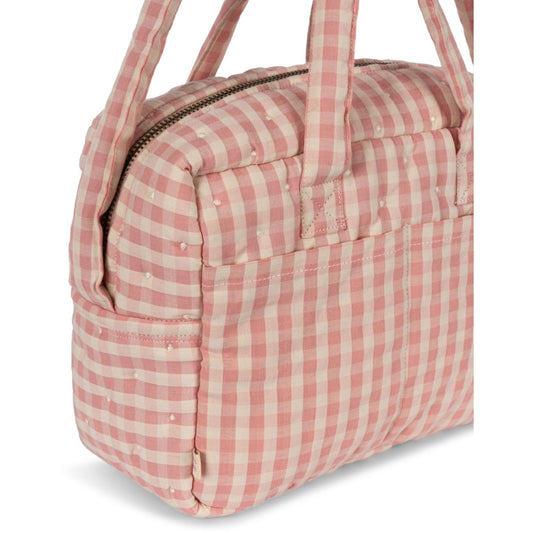 Doll Bag, Powder Pink Check