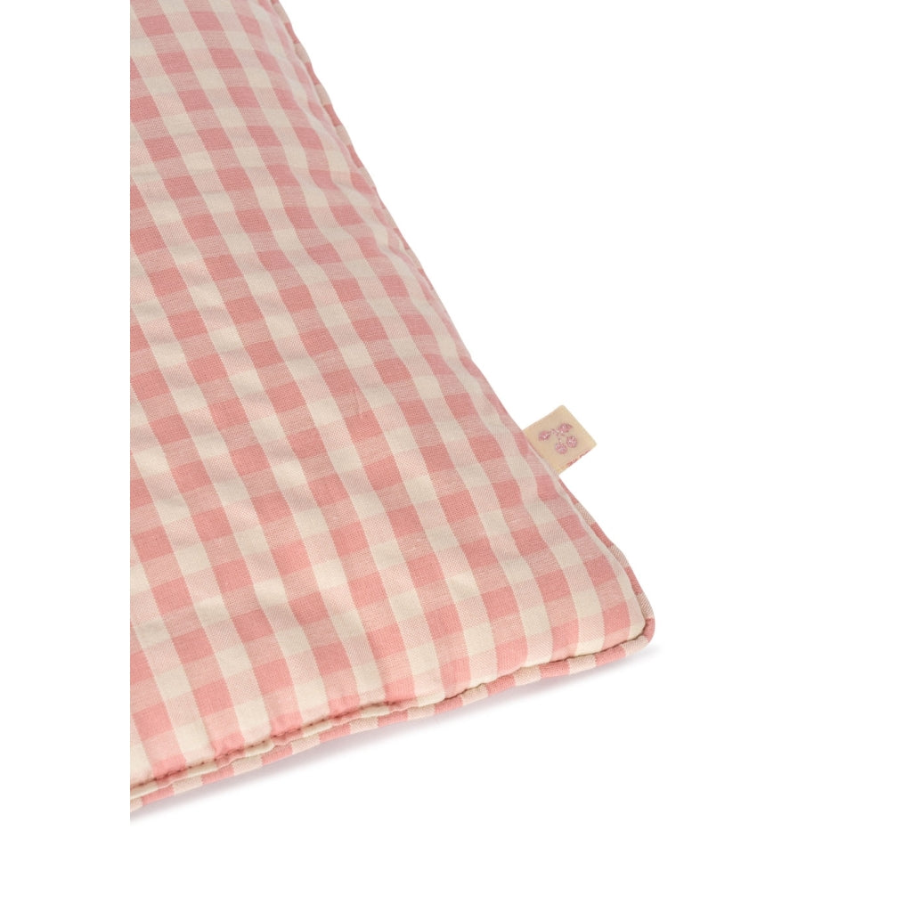 Doll Bedding, Powder Pink Check