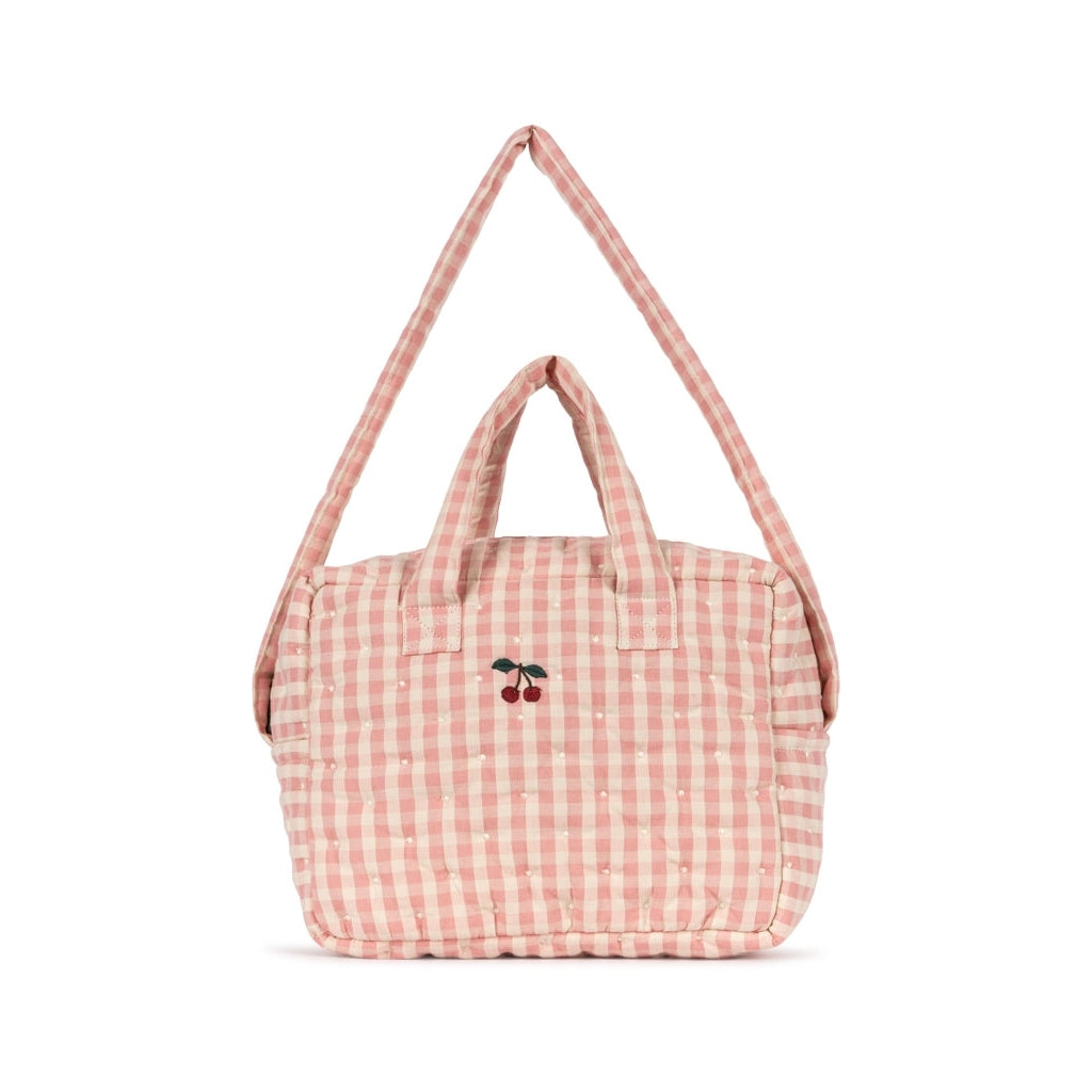 Doll Bag, Powder Pink Check