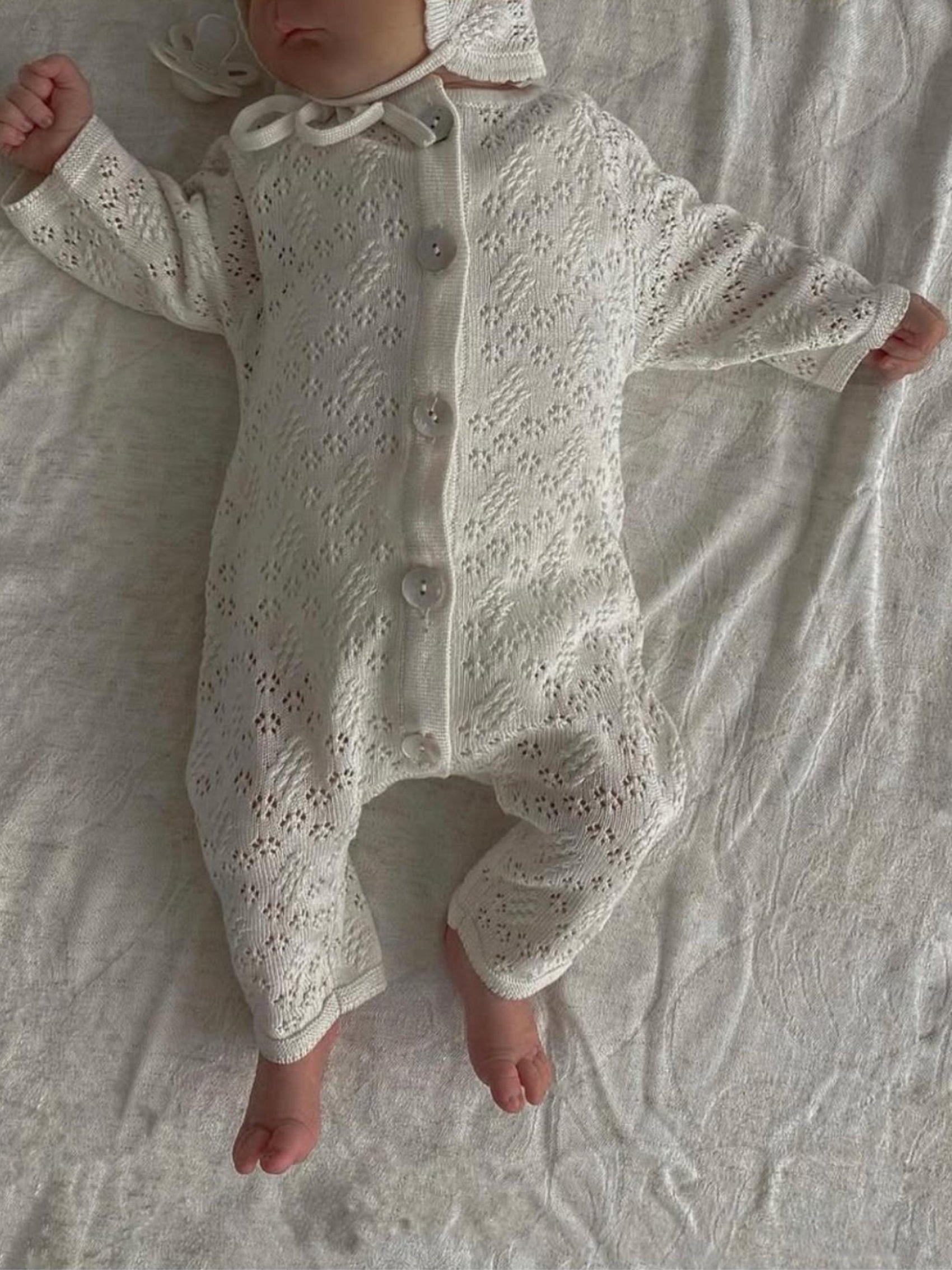 Noma Silk Onesie | Baby Christening & Special Occasion Silk Outfit