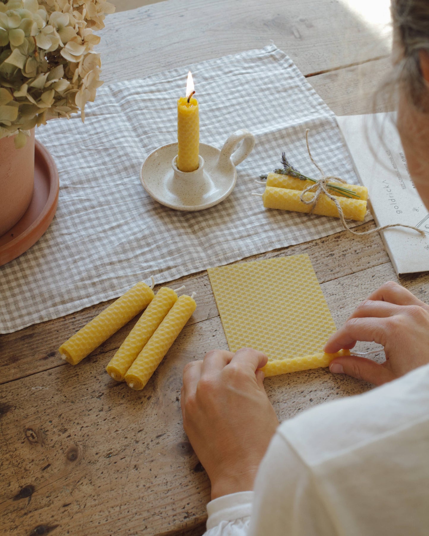 Beeswax Candle Making Kit