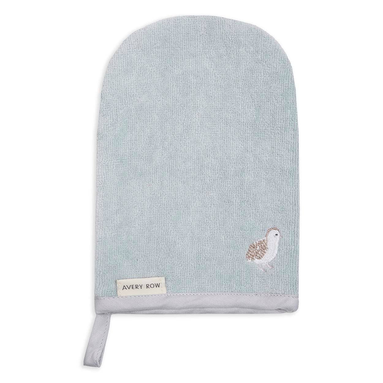 Bath Mitt, Quail