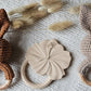 Handmade Crochet Rabbit Rattle - Brown