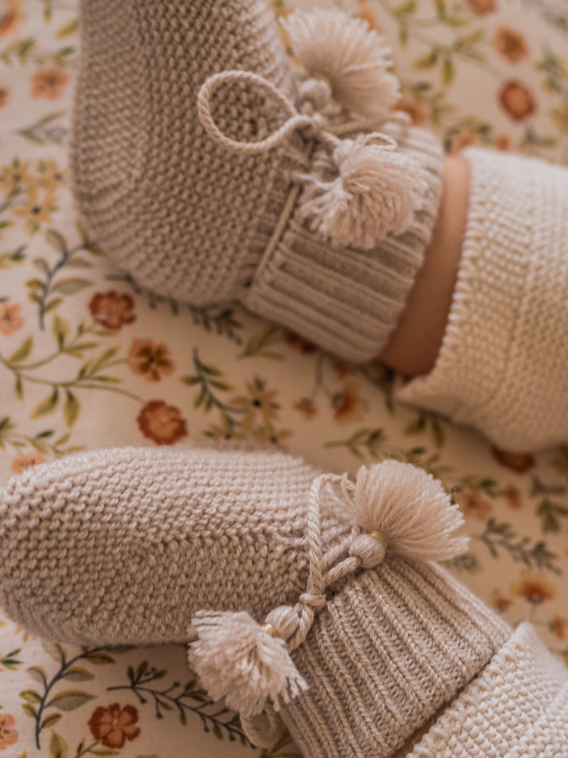 Baby Slippers, Pearl
