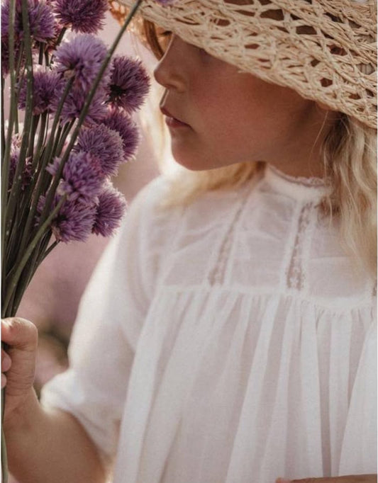 Geraldine Vintage Dress, Bonet Et Bonet, Handmade & Organic