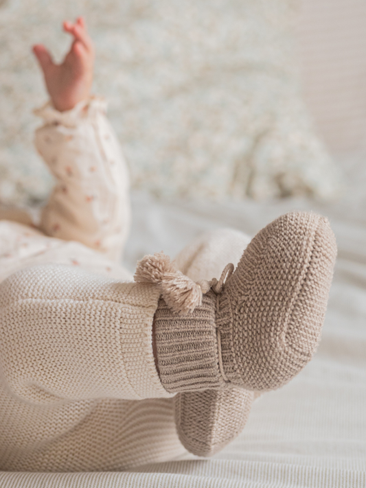 Baby Slippers, Pearl