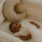Coussin Lysor, Moon, Creme, 100% Natural Wool