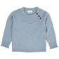 Copenhagen Colors,  Merino Marguriette Blouse, dusty blue