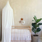 Wall Decoration, Teddy Moon, Cream