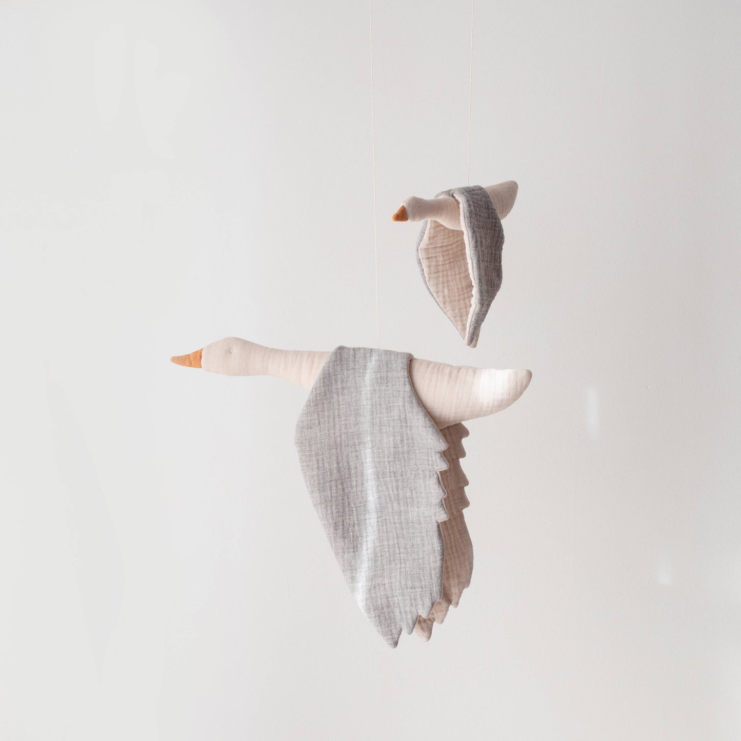 Fabric Bird - Grey