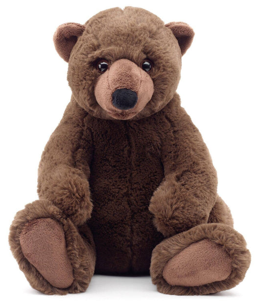 Brown Bear “Maxi”, Super Soft Plush, 27 cm, Recycled Filling