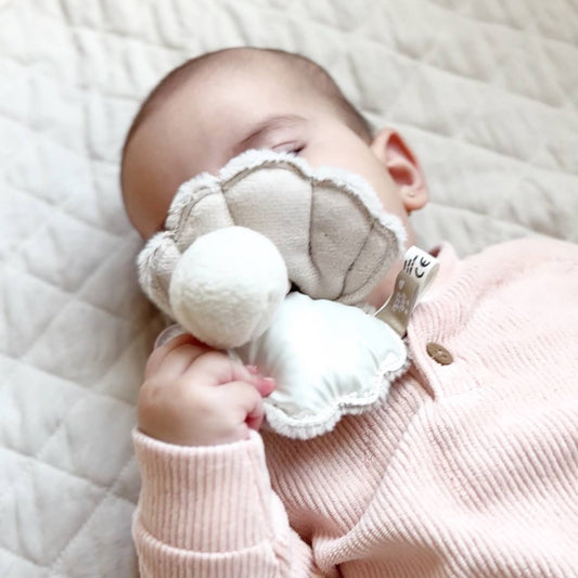 Oyster, Handheld Rattle for Baby