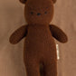 Alpaca Wool Teddy Bear, Handmade & Fairtrade