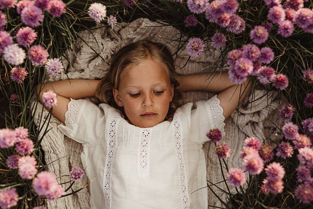 【Bonét et Bonét 】Olga 1910 Dress 2-4y Vera Vintage Dress, Shell, Bonet et Bonet – Bearly