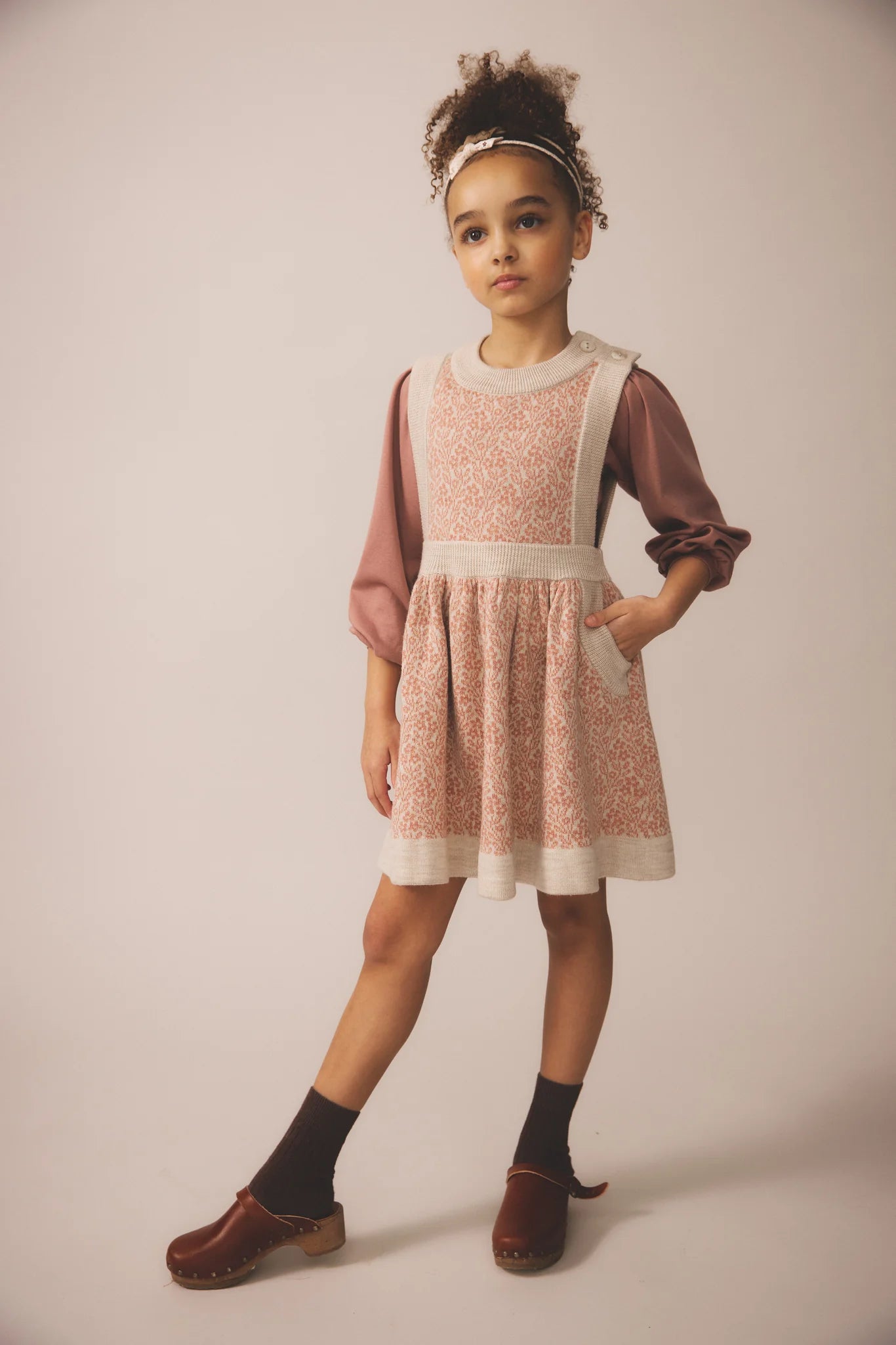 Mathilda Dress, Rosewood