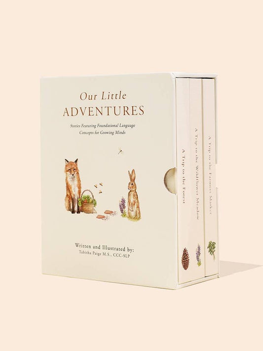 Our Little Adventures Box Set for Kids (3 Board Books)