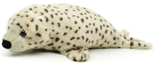 Grey-Dotted Seal Plush, Large, 46 cm, Super Soft & Recycled Filling