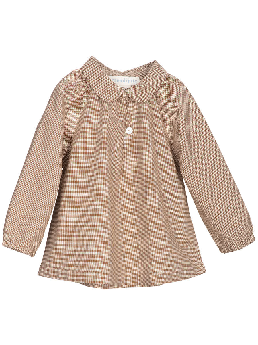 Baby Blouse, Walnut, Serendipity