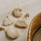 Pacifier Holder, Cloud, Creme, 100% Natural Wool