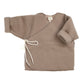 Merino Wool Fleece Newborn Jacket, Beige