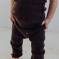 Wool Rib Leggings - Storm