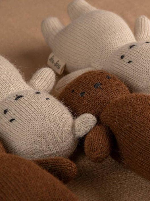 Alpaca Wool Teddy Bear, Handmade & Fairtrade