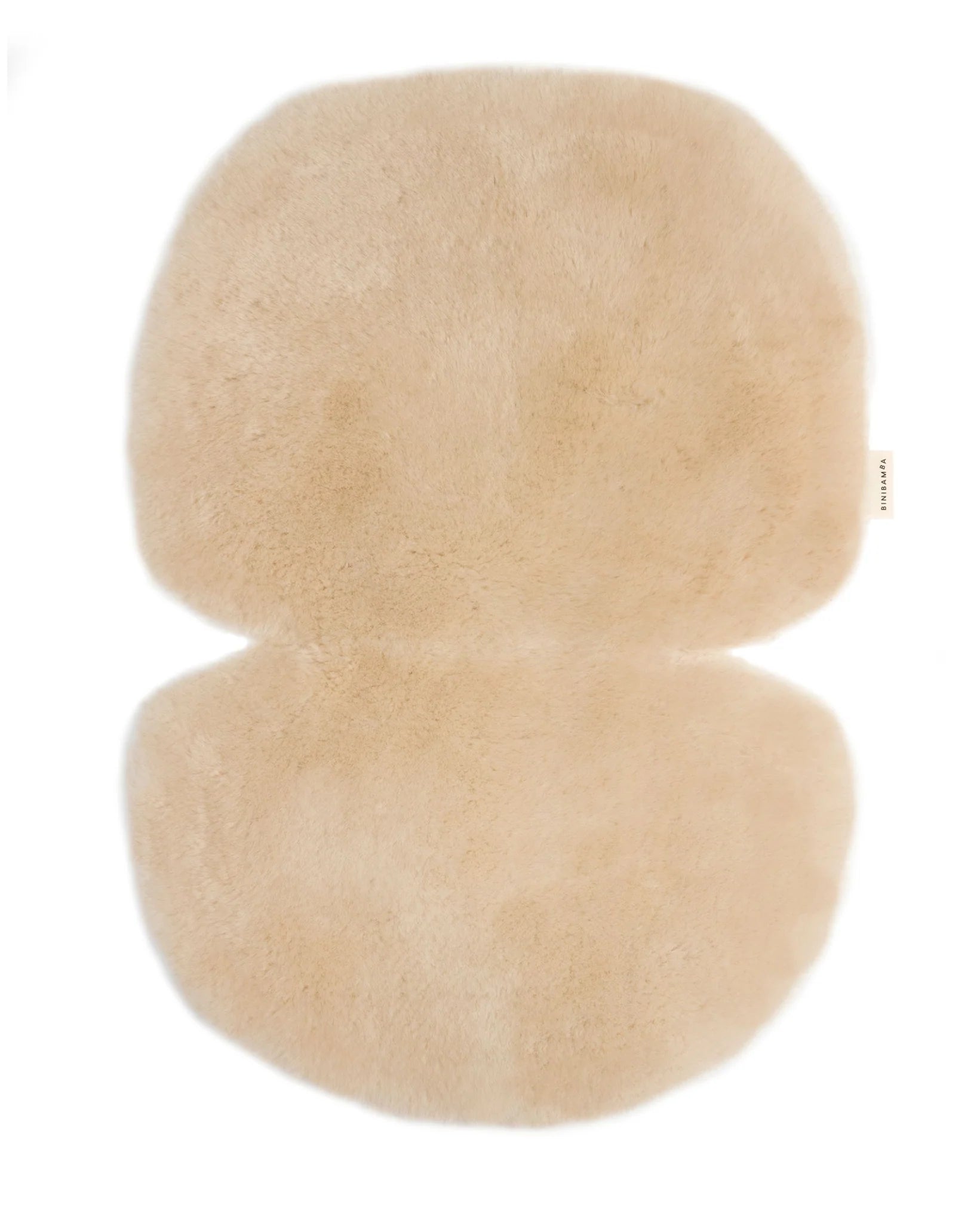 Shepskin Snuggler, Peanut, Binibamba, 100% Merino Sheepskin