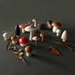 Forest Mushrooms Basket, Wooden Play Set