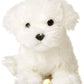 Maltese Dog Plush, 26 cm, Super Soft & Recycled Filling
