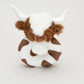 Baby Rattle, Texas Longhorn Highland Cow